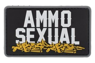 Nine Line Apparel Ammosexual PVC Patch features a colorful design